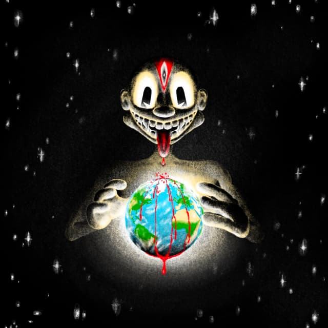 Album cover art for The Future Is Dark