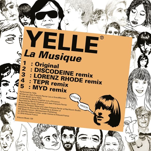 Album cover art for La Musique