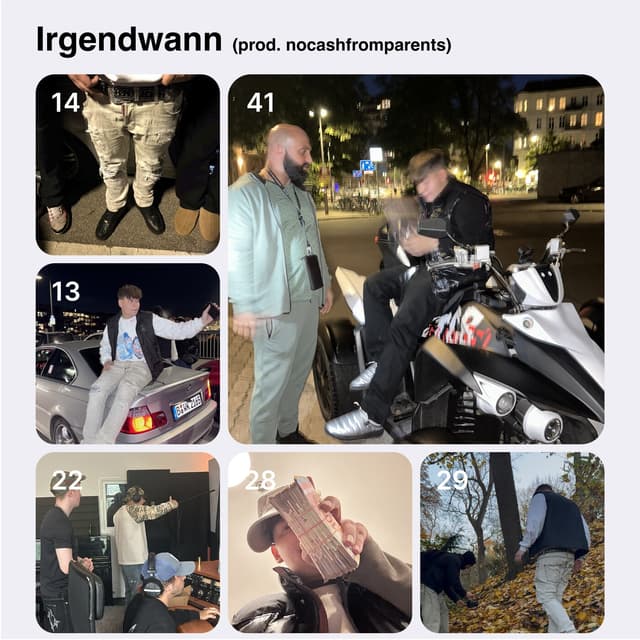 Album cover art for Irgendwann