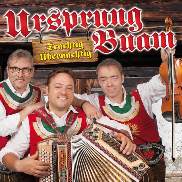 Album cover art for Trachtig Übernachtig