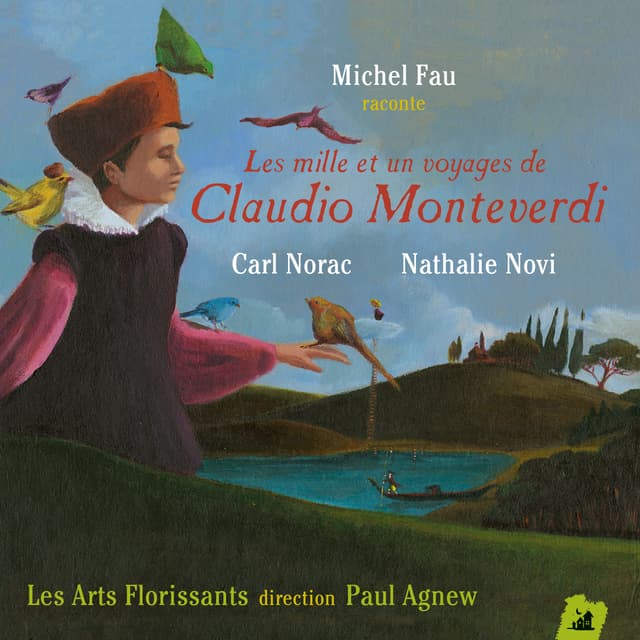 Album cover art for Les 1001 Voyages de Claudio Monteverdi