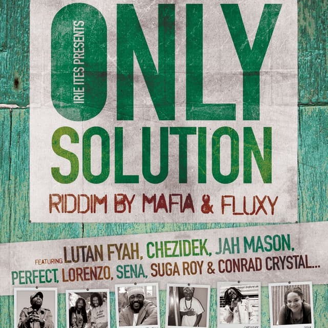 Album cover art for Only Solution Riddim