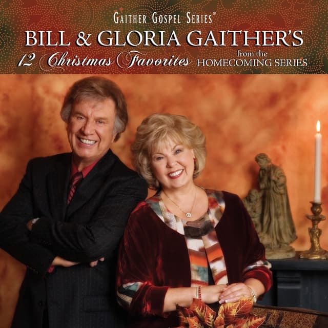 Album cover art for Bill & Gloria Gaither's 12 Christmas Favorites
