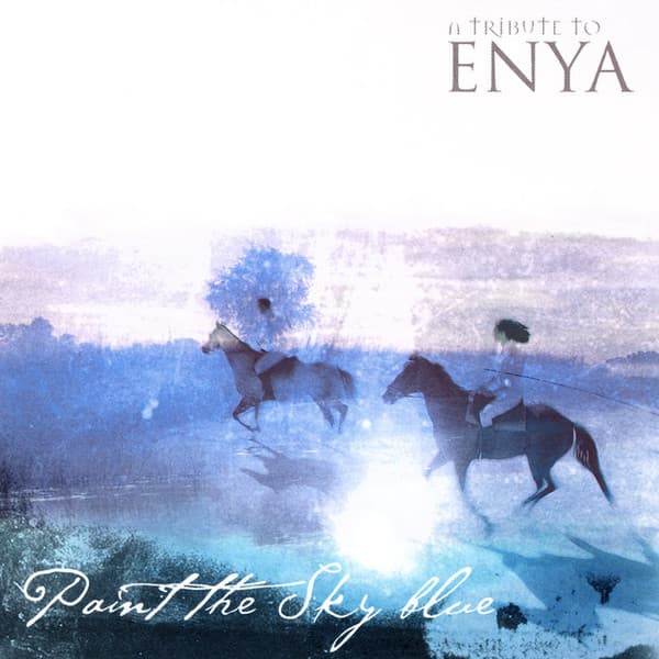 Album cover art for Paint the Sky Blue: A Tribute to Enya