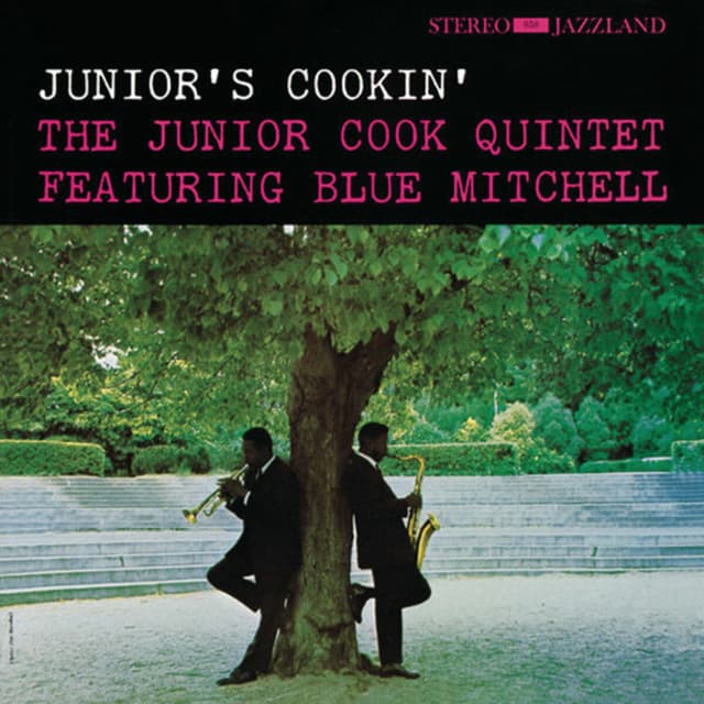 Album cover art for Junior's Cookin'