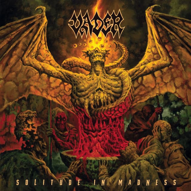 Album cover art for Solitude in Madness