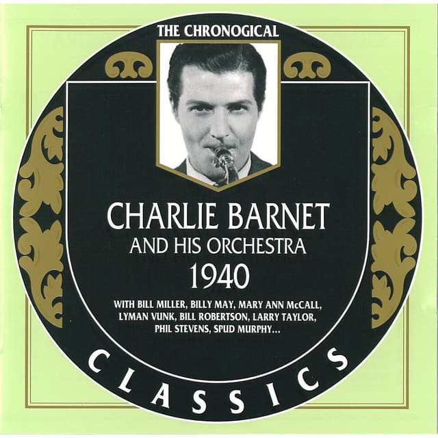 Album cover art for Charlie Barnet And His Orchestra: 1940