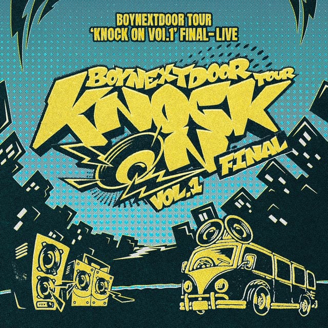 Album cover art for BOYNEXTDOOR TOUR ‘KNOCK ON Vol.1’ FINAL (LIVE)