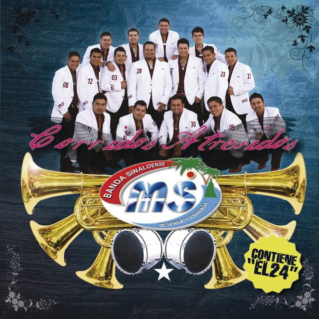 Album cover art for Corridos Atrevidos