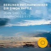 Album cover art for Sibelius: Symphonies 1-7