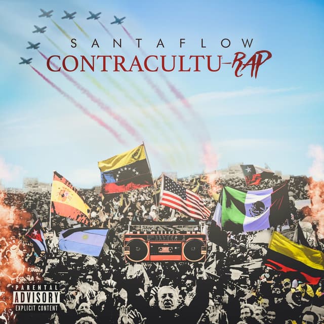 Album cover art for Contracultu-Rap