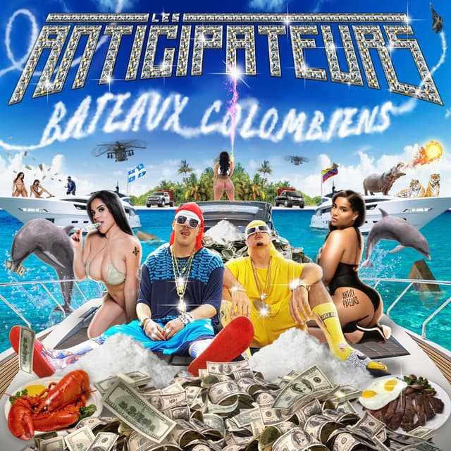 Album cover art for Bateaux Colombiens