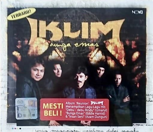 Album cover art for Bunga Emas