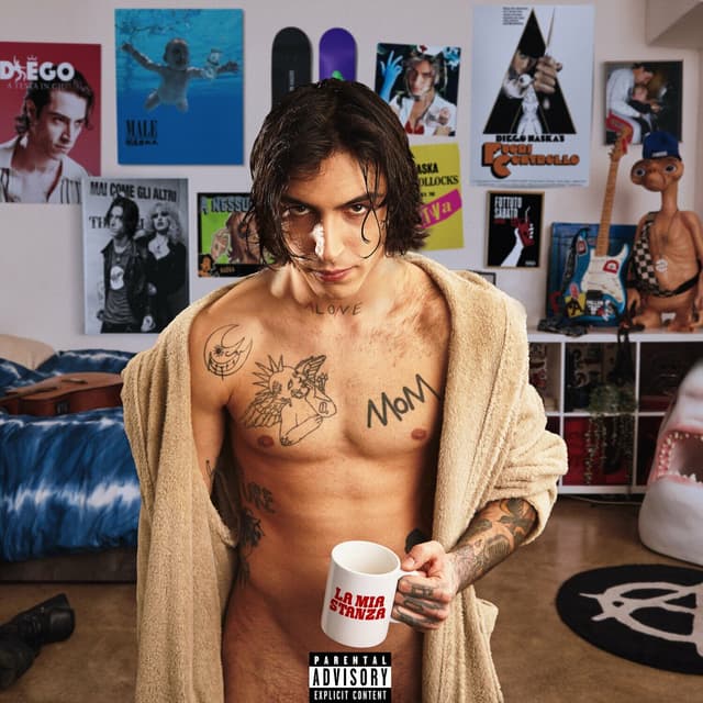 Album cover art for La mia stanza