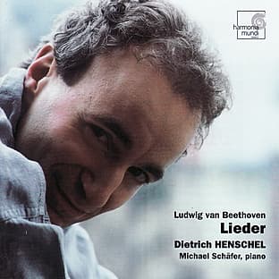 Album cover art for Beethoven: Lieder