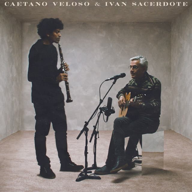 Album cover art for Caetano Veloso & Ivan Sacerdote