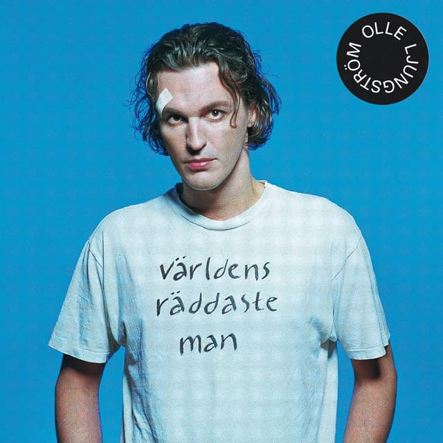 Album cover art for Världens Räddaste Man