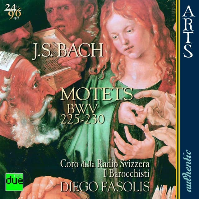 Album cover art for Bach : Motets BWV 225-230