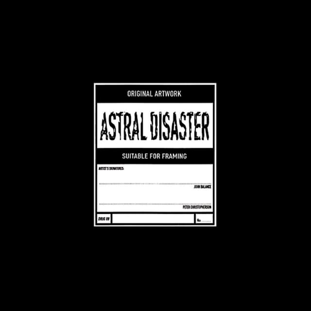 Album cover art for Astral Disaster