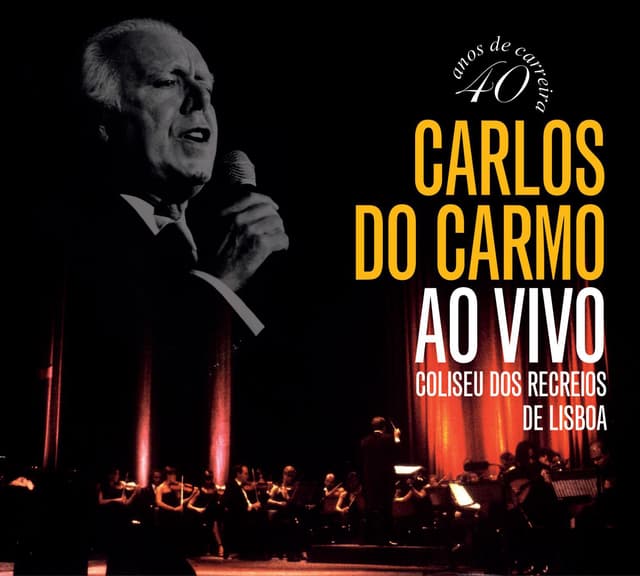 Album cover art for Ao Vivo - Coliseu dos Recreios - Lisboa