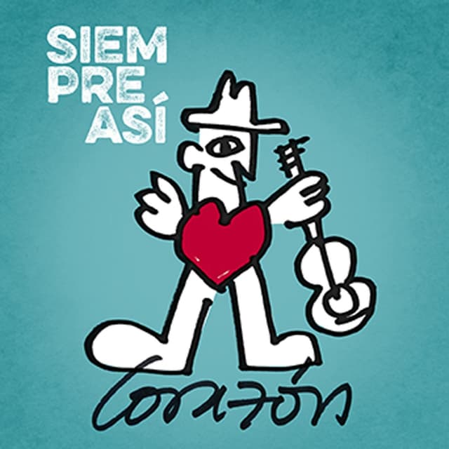 Album cover art for Corazón