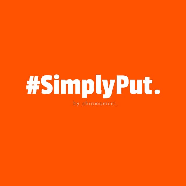 Album cover art for Simply Put.