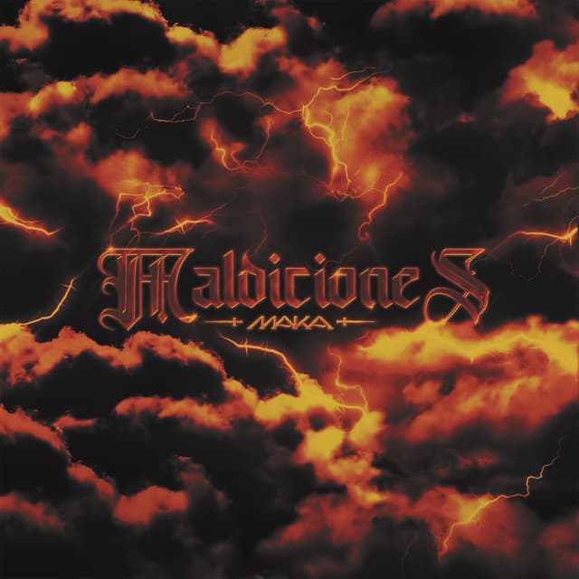 Album cover art for Maldiciones