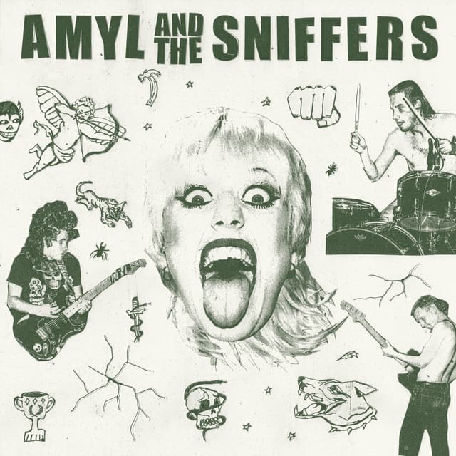 Album cover art for Amyl and the Sniffers