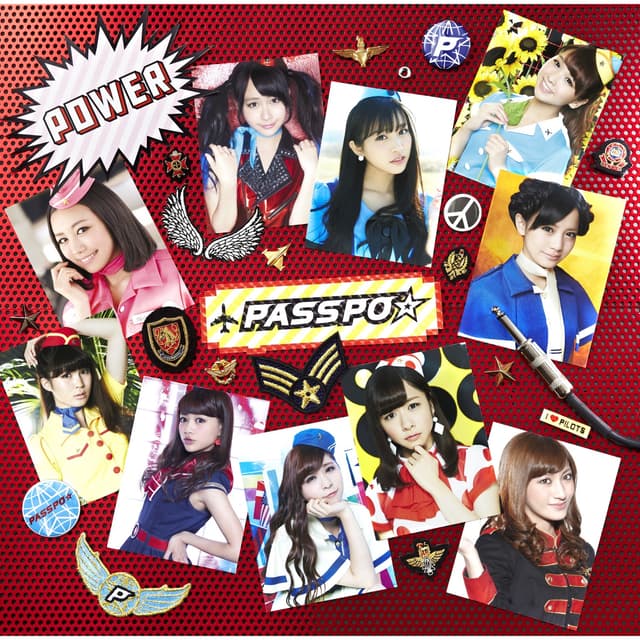 Album cover art for Passpo Complete Best Album "Power - Universal Music Years"