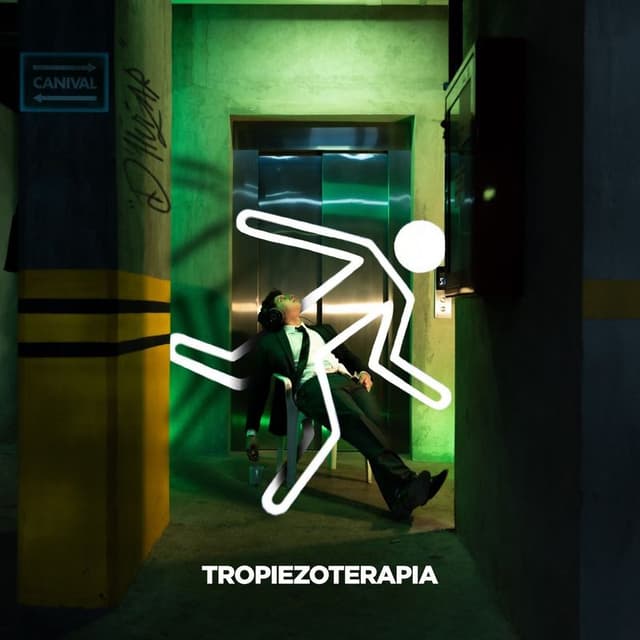 Album cover art for TROPIEZOTERAPIA