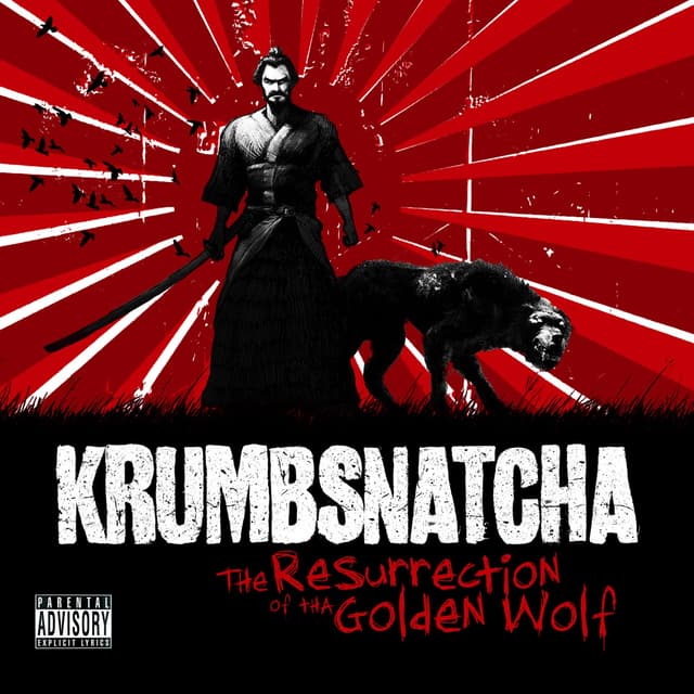 Album cover art for The Resurrection Of The Golden Wolf
