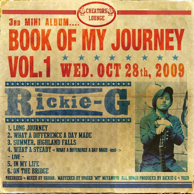 Album cover art for BOOK OF MY JOURNEY VOL.1