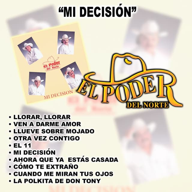 Album cover art for Mi Decisión