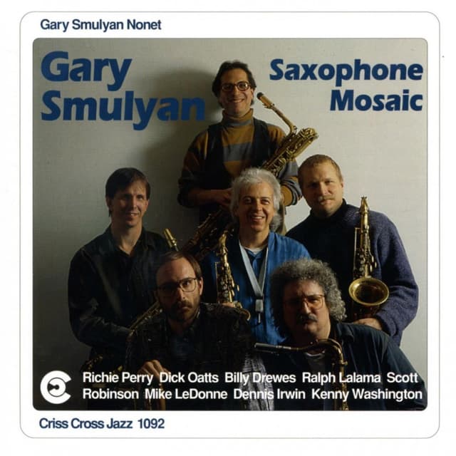 Album cover art for Saxophone Mosaic