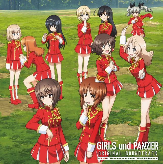 Album cover art for ガールズ＆パンツァー ORIGINAL SOUND TRACK ～LP Remaster Edition～