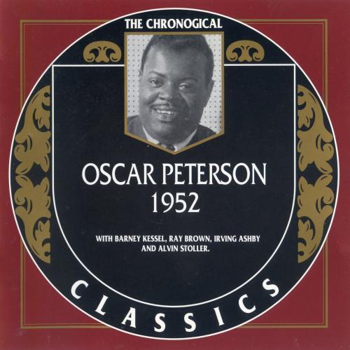 Album cover art for Oscar Peterson 1950-1952