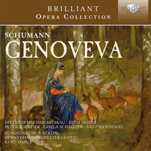 Album cover art for Schumann: Genoveva