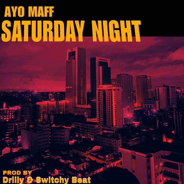 Album cover art for Saturday Night