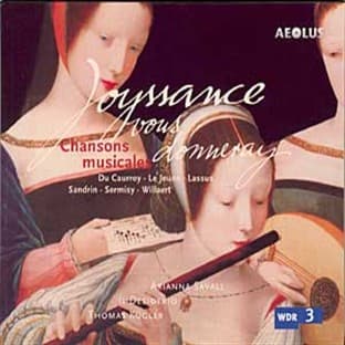 Album cover art for Chansons Et Pièces Instrumentales