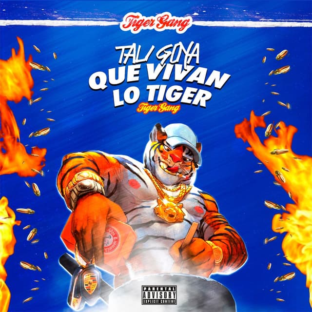 Album cover art for Que Vivan Lo Tiger
