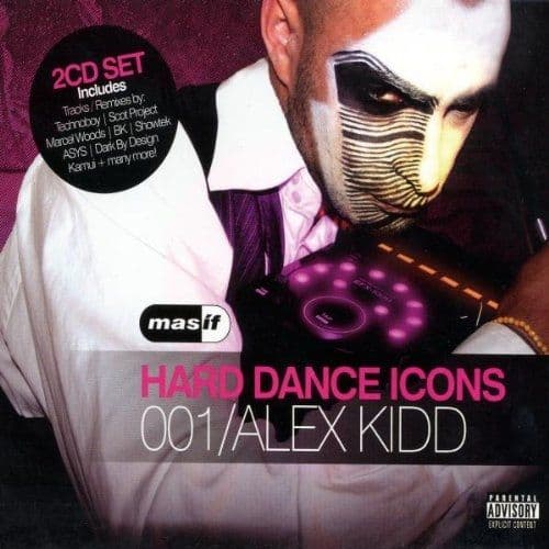 Album cover art for Hard Dance Icons 001