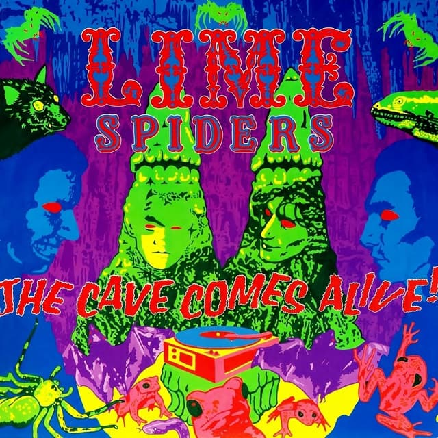 Album cover art for The Cave Comes Alive!