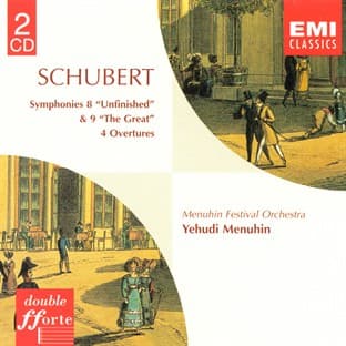 Album cover art for Schubert: Symphonies Nos. 8 And 9, Etc. Menuhin