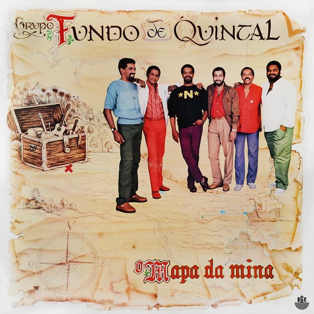 Album cover art for O Mapa da Mina