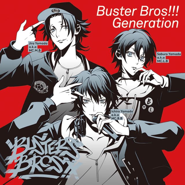 Album cover art for ヒプノシスマイク -Buster Bros!!! Generation-