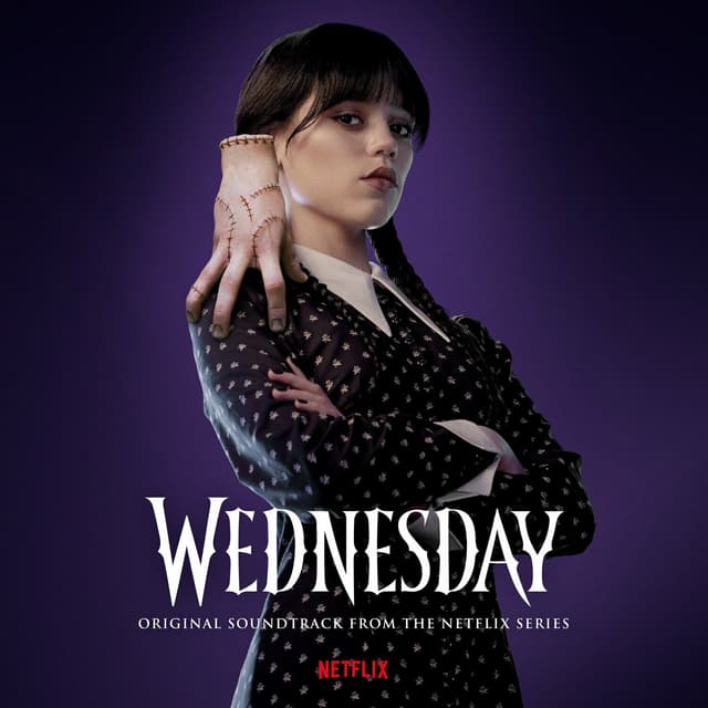 Album cover art for Wednesday (Original Soundtrack from the Netflix Series)
