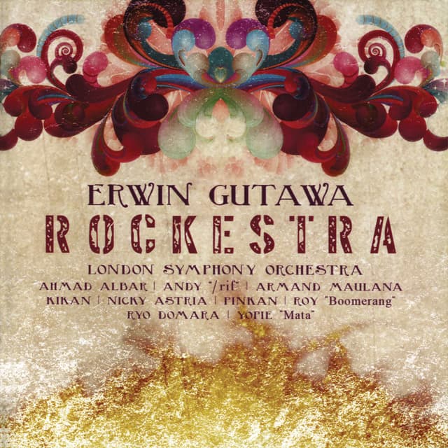 Album cover art for Rockestra