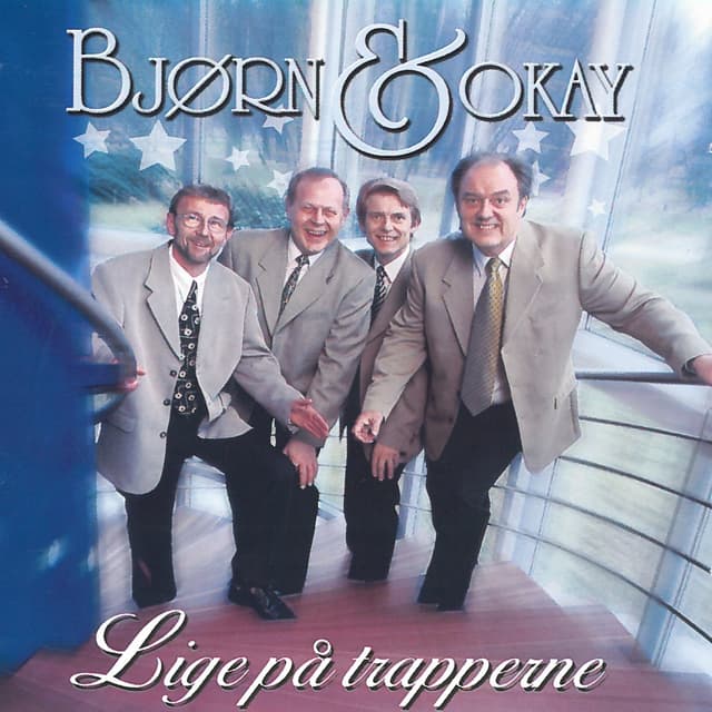 Album cover art for Lige På Trapperne