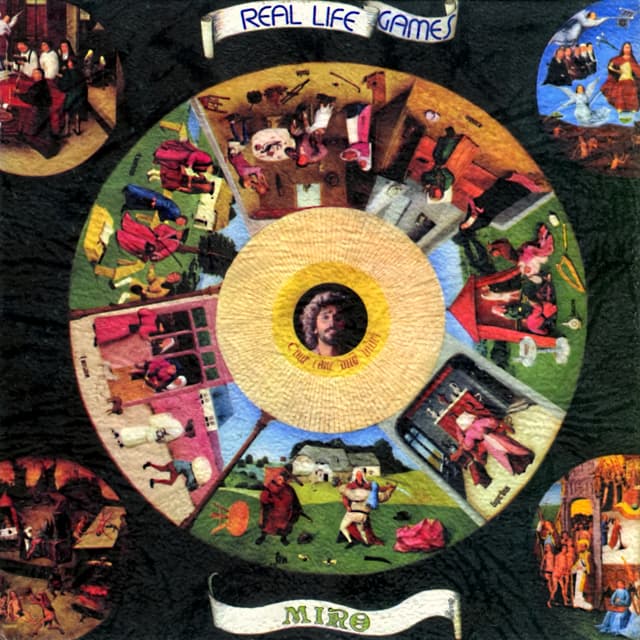 Album cover art for Real Life Games