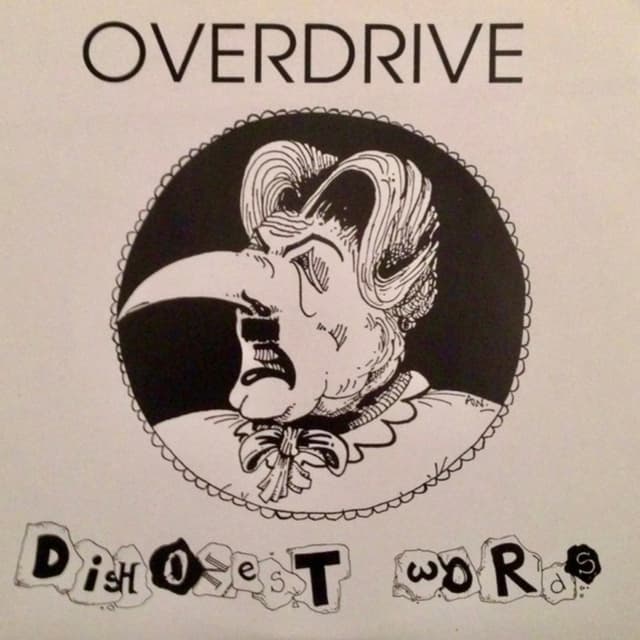 Album cover art for Dishonest Words